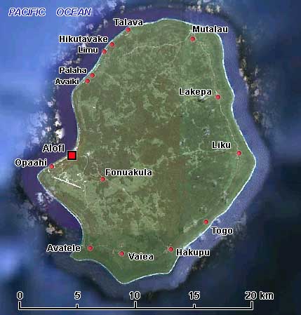 Map of Niue